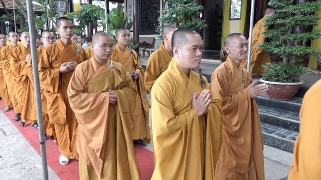 Lễ viếng Hòa thượng Thích Trung Hậu