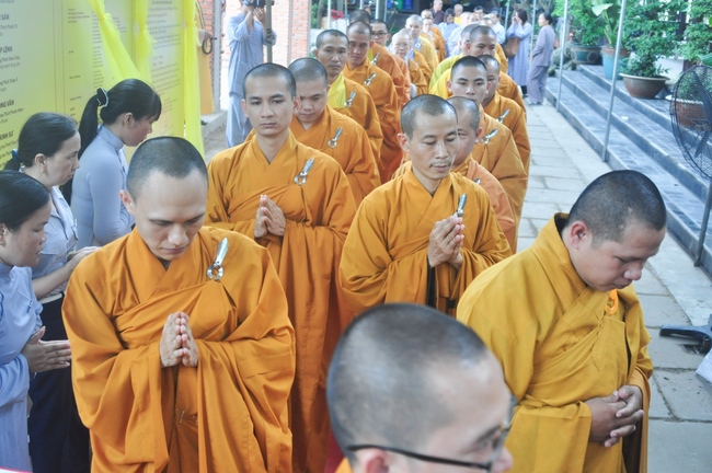 Lễ viếng Hòa thượng Thích Trung Hậu