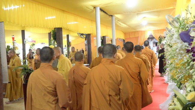 Lễ viếng Hòa thượng Thích Trung Hậu