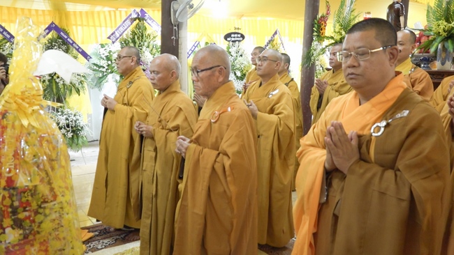 Lễ viếng Hòa thượng Thích Trung Hậu