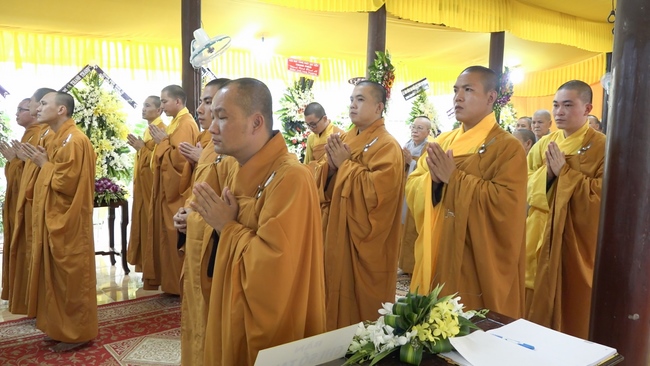 Lễ viếng Hòa thượng Thích Trung Hậu