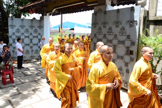 Lễ viếng Hòa thượng Thích Trung Hậu