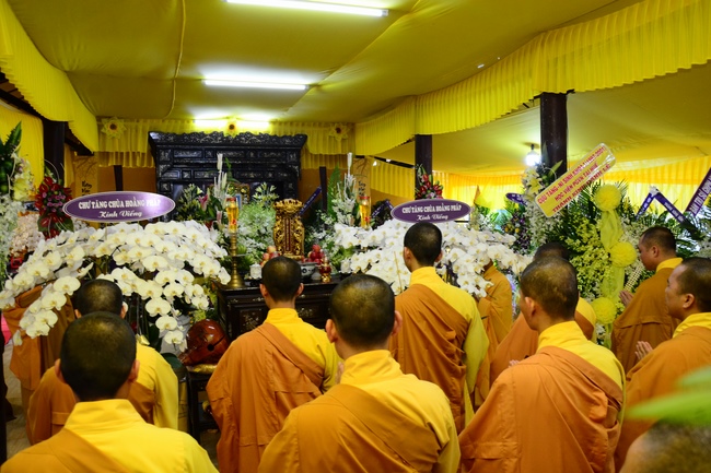 Lễ viếng Hòa thượng Thích Trung Hậu