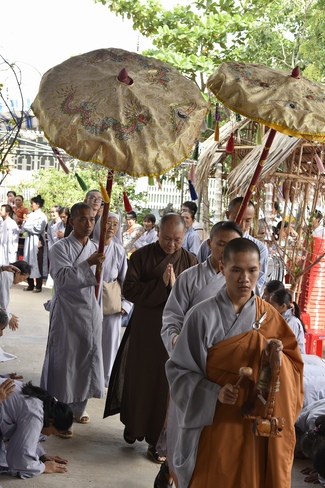 Giảng pháp tại chùa Hải Long - Ninh Thuận