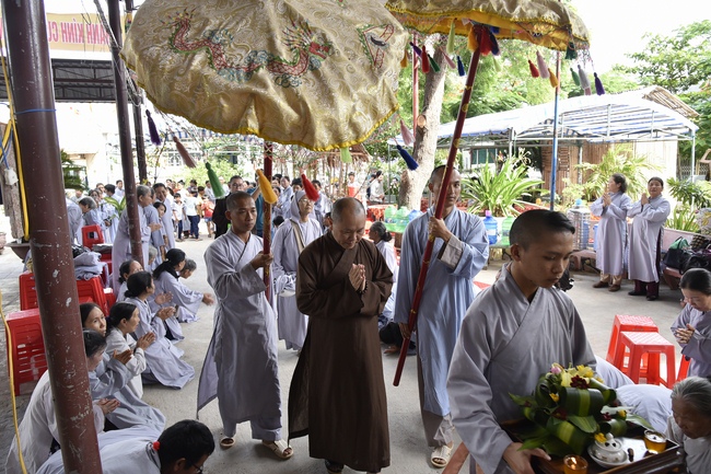 Giảng pháp tại chùa Hải Long - Ninh Thuận