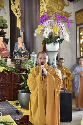 Giảng pháp tại chùa Hải Long - Ninh Thuận