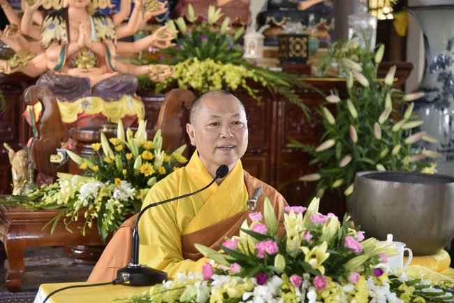 Giảng pháp tại chùa Hải Long - Ninh Thuận