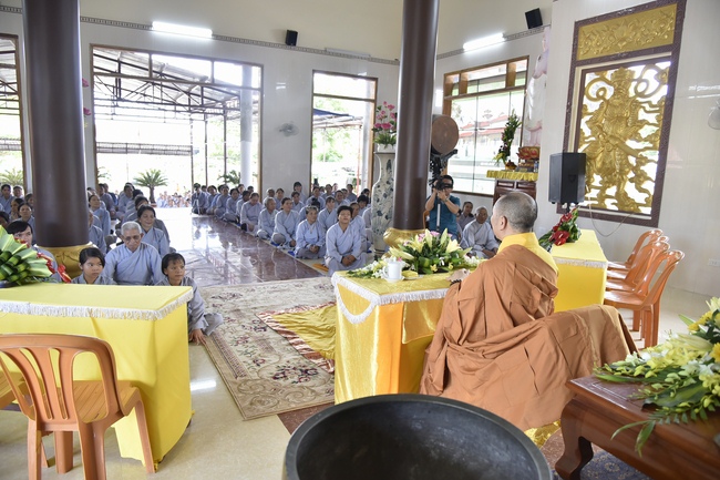 Giảng pháp tại chùa Hải Long - Ninh Thuận