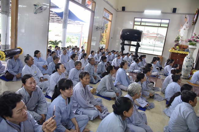 Giảng pháp tại chùa Hải Long - Ninh Thuận