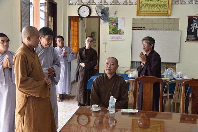 Giảng pháp tại chùa Hải Long - Ninh Thuận