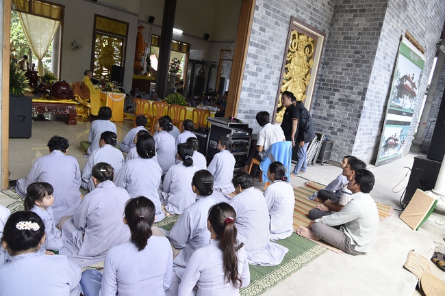 Giảng pháp tại chùa Hải Long - Ninh Thuận