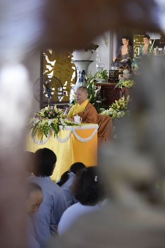 Giảng pháp tại chùa Hải Long - Ninh Thuận