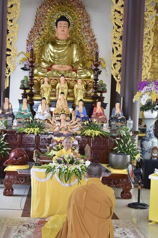 Giảng pháp tại chùa Hải Long - Ninh Thuận