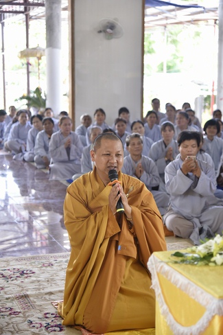 Giảng pháp tại chùa Hải Long - Ninh Thuận
