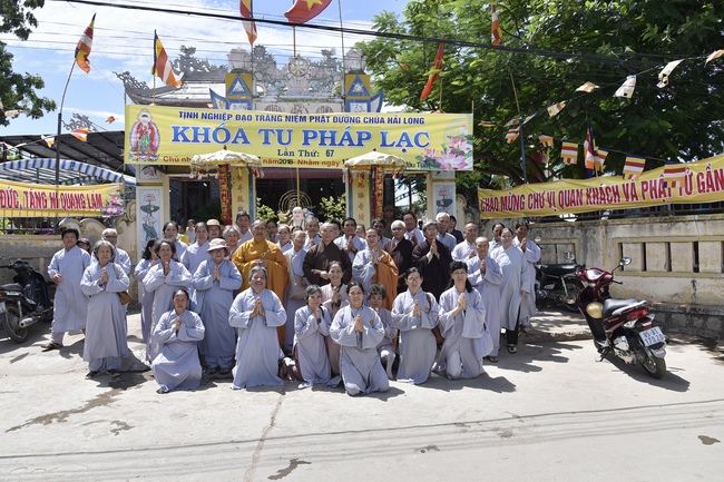 Giảng pháp tại chùa Hải Long - Ninh Thuận