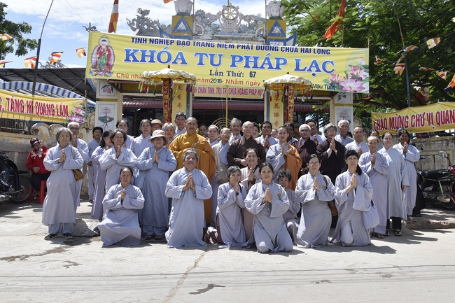 Giảng pháp tại chùa Hải Long - Ninh Thuận