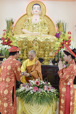 Buddhist  Wedding Ceremony