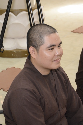 Hành giả an cư tại chùa Hoằng Pháp học giáo lý