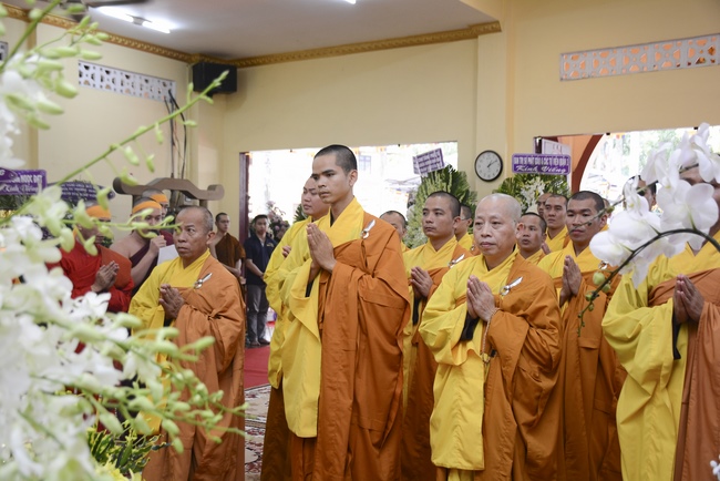 Lễ viếng Thượng tọa Thích Thiện Minh