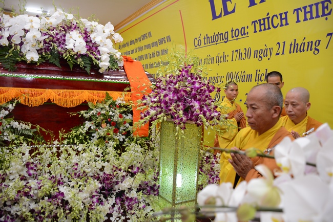 Lễ viếng Thượng tọa Thích Thiện Minh