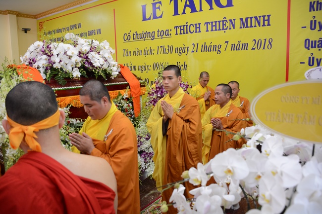 Lễ viếng Thượng tọa Thích Thiện Minh