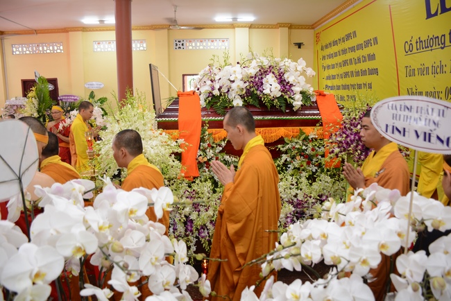 Lễ viếng Thượng tọa Thích Thiện Minh