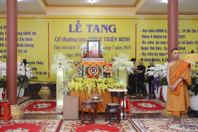 Lễ viếng Thượng tọa Thích Thiện Minh