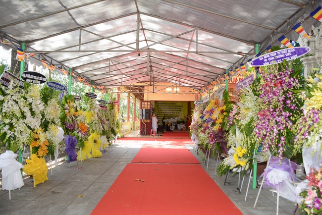 Lễ viếng Thượng tọa Thích Thiện Minh