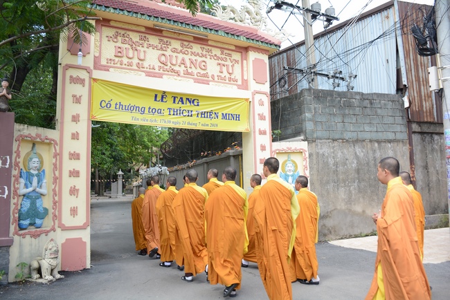 Lễ viếng Thượng tọa Thích Thiện Minh