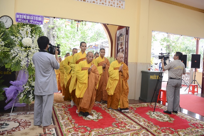 Lễ viếng Thượng tọa Thích Thiện Minh