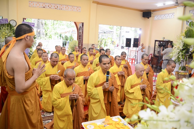 Lễ viếng Thượng tọa Thích Thiện Minh