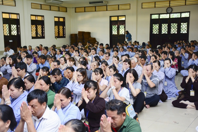 Lễ quy y Tam Bảo lần thứ II năm 2018