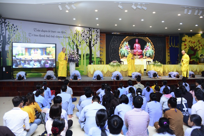 Lễ quy y Tam Bảo lần thứ II năm 2018