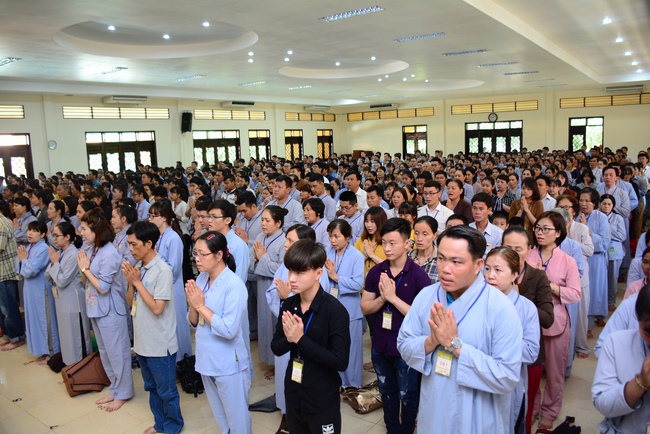 Lễ quy y Tam Bảo lần thứ II năm 2018