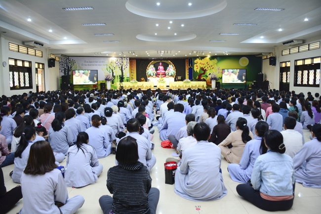 Lễ quy y Tam Bảo lần thứ II năm 2018