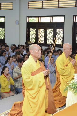 Lễ quy y Tam Bảo lần thứ II năm 2018