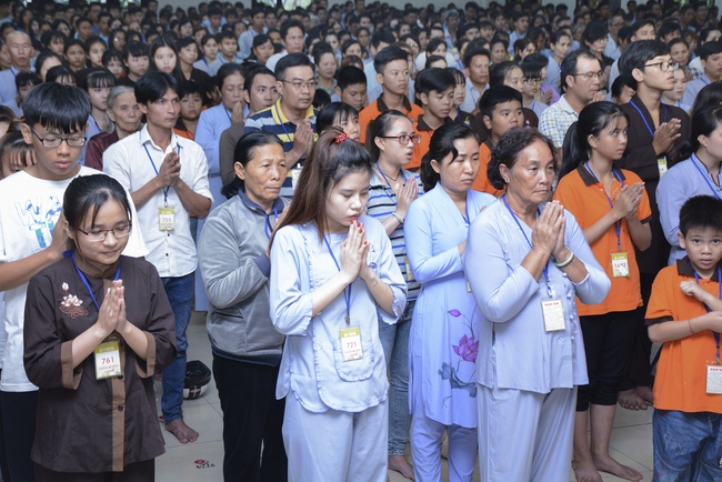 Lễ quy y Tam Bảo lần thứ II năm 2018