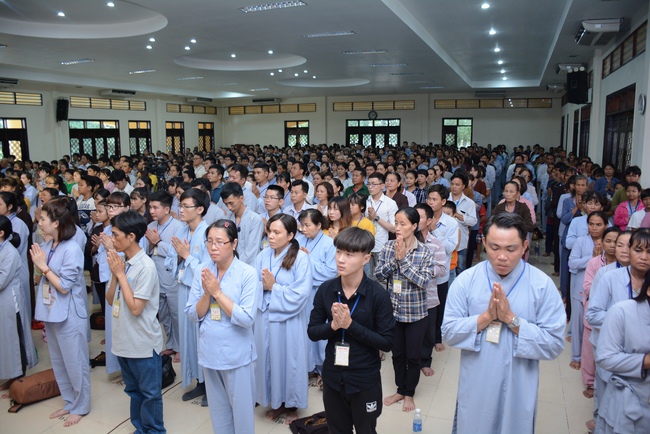 Lễ quy y Tam Bảo lần thứ II năm 2018