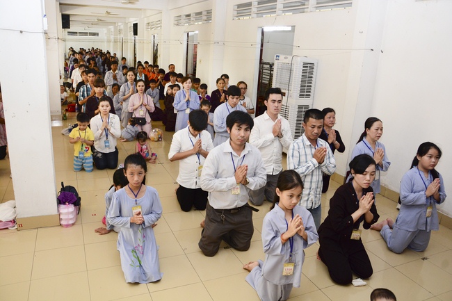 Lễ quy y Tam Bảo lần thứ II năm 2018