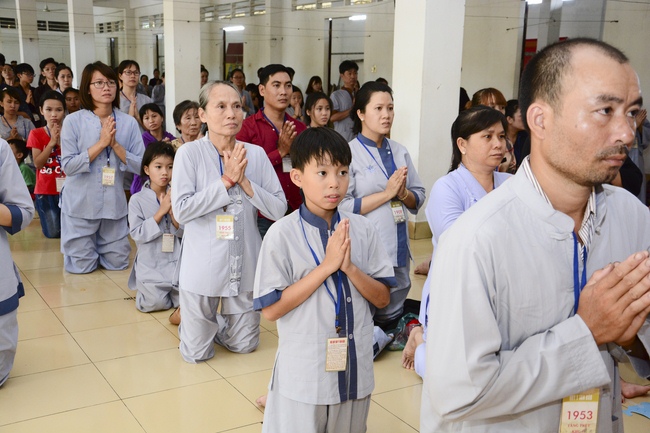 Lễ quy y Tam Bảo lần thứ II năm 2018