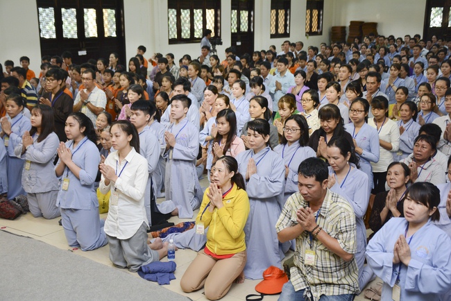 Lễ quy y Tam Bảo lần thứ II năm 2018