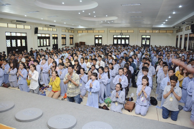 Lễ quy y Tam Bảo lần thứ II năm 2018