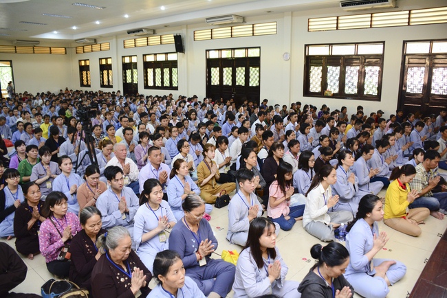 Lễ quy y Tam Bảo lần thứ II năm 2018