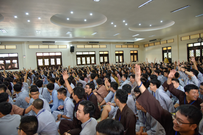 Summer Retreat 2018 on the Second Day: “Who am I?