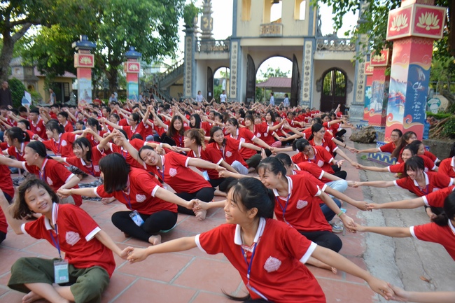 The second day of summer retreat at Tay Khanh pagoda - Thai Binh