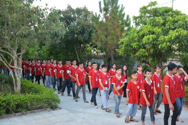 The second day of summer retreat at Tay Khanh pagoda - Thai Binh