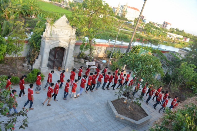 The second day of summer retreat at Tay Khanh pagoda - Thai Binh
