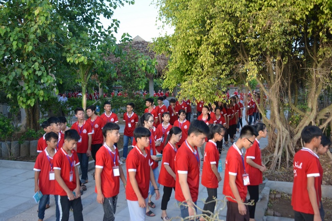The second day of summer retreat at Tay Khanh pagoda - Thai Binh
