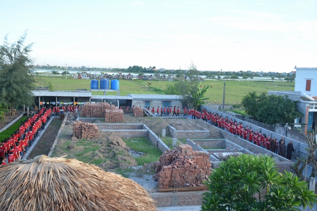 The second day of summer retreat at Tay Khanh pagoda - Thai Binh