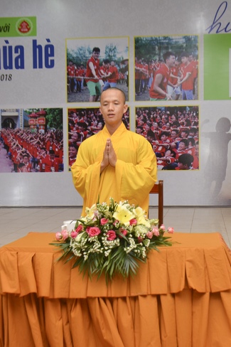 The second day of summer retreat at Tay Khanh pagoda - Thai Binh